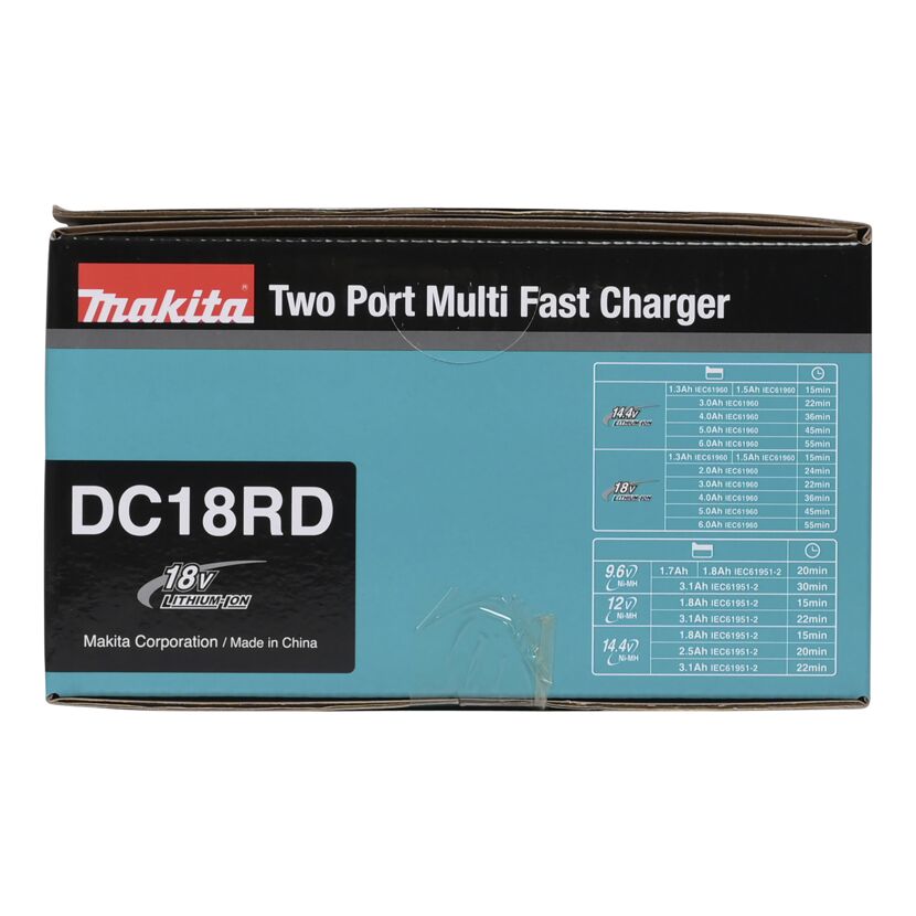 Makita DC18RD Zwei-Port-Multi-Schnellladegerät