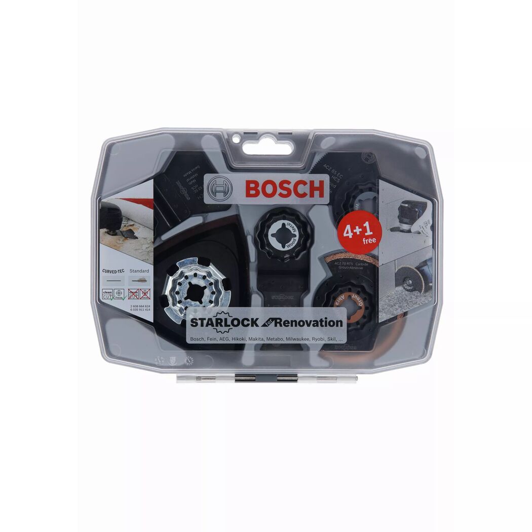 Bosch Starlock Renovierungsset, 4 + 1 Teile
