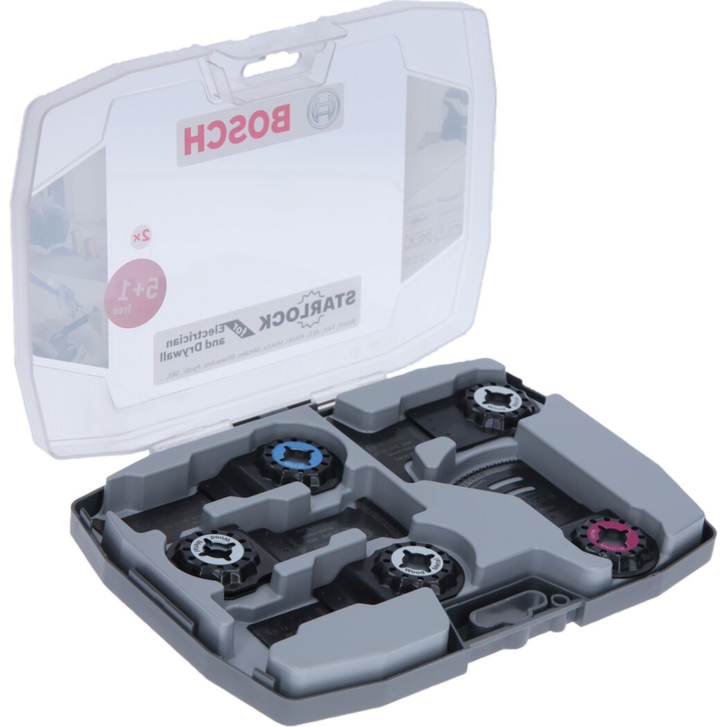 Bosch Starlock Sägeblätter-Set für Elektriker und Trockenbau