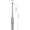 Hammerbohrer 'Expert SDS plus-7X' 5 x 50 x 115 mm