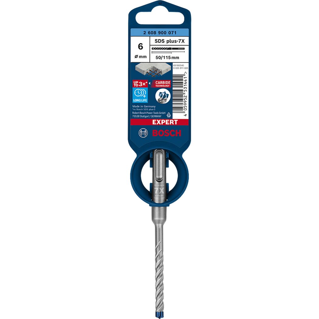 Bosch SDS plus-7X Bohrer, 6 mm x 50/115 mm