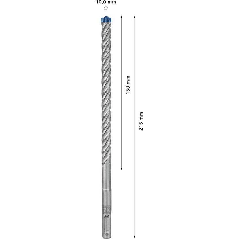SDS plus-7X Hammerbohrer, 10 x 150 x 215 mm