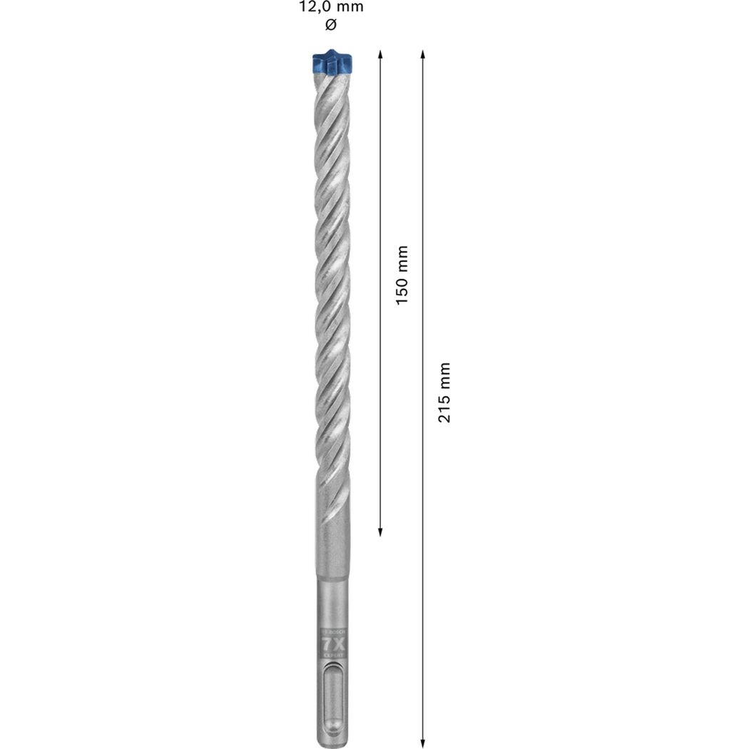 SDS plus 7X EXPERT Bohrer, 12 x 150 x 215 mm