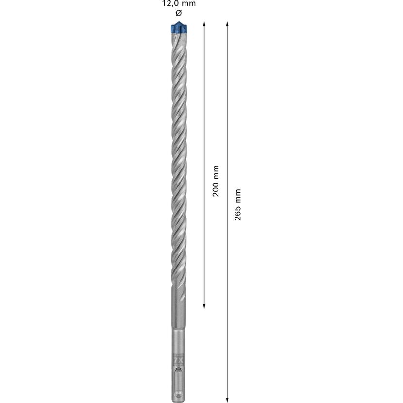 SDS plus 7X EXPERT Bohrer 12 x 200 x 265 mm
