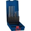 Bohrer Set SDS plus 7-teilig im blauen Koffer