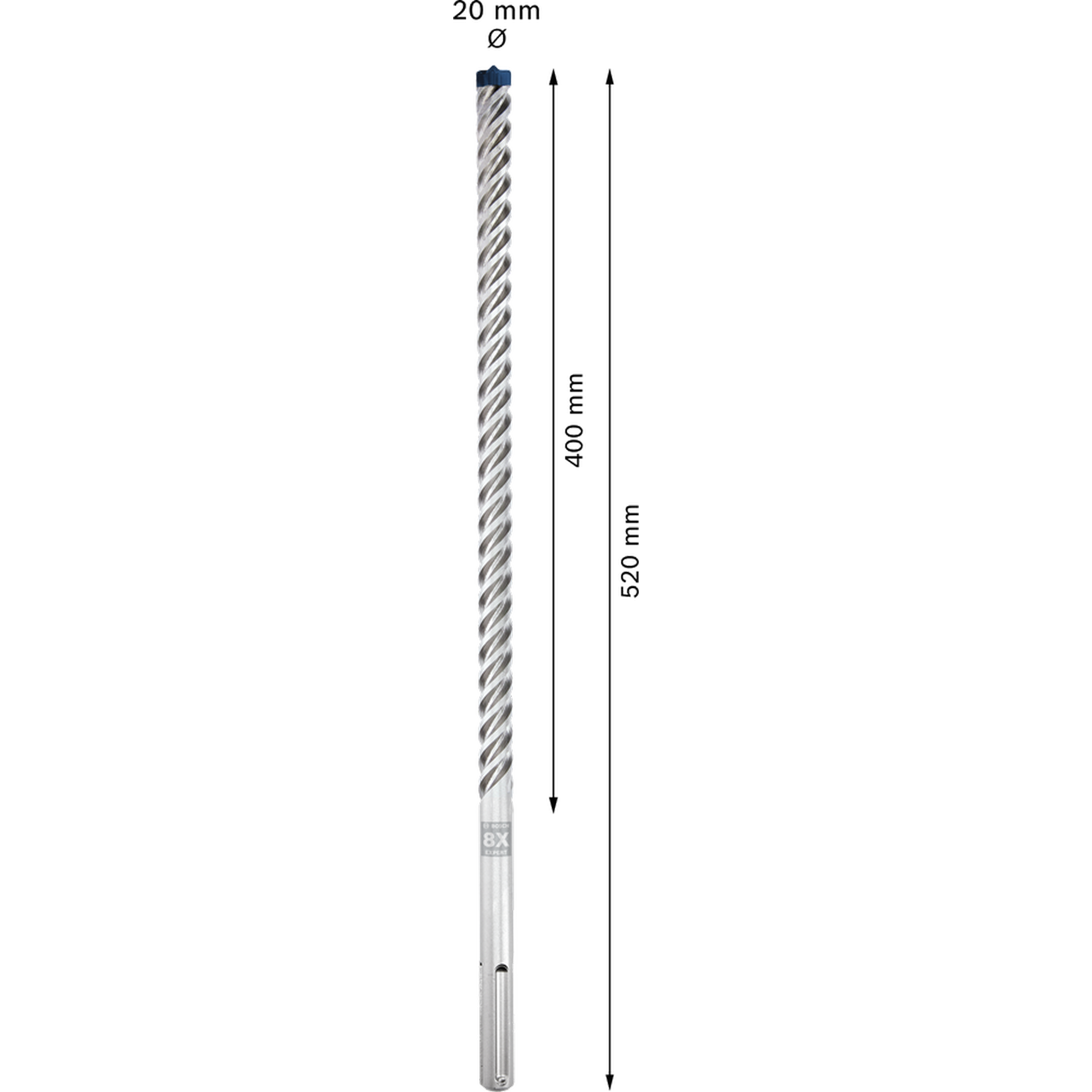 Hammerbohrer 'Expert SDS max-8X' Ø 20 x 400 x 520 mm + product picture