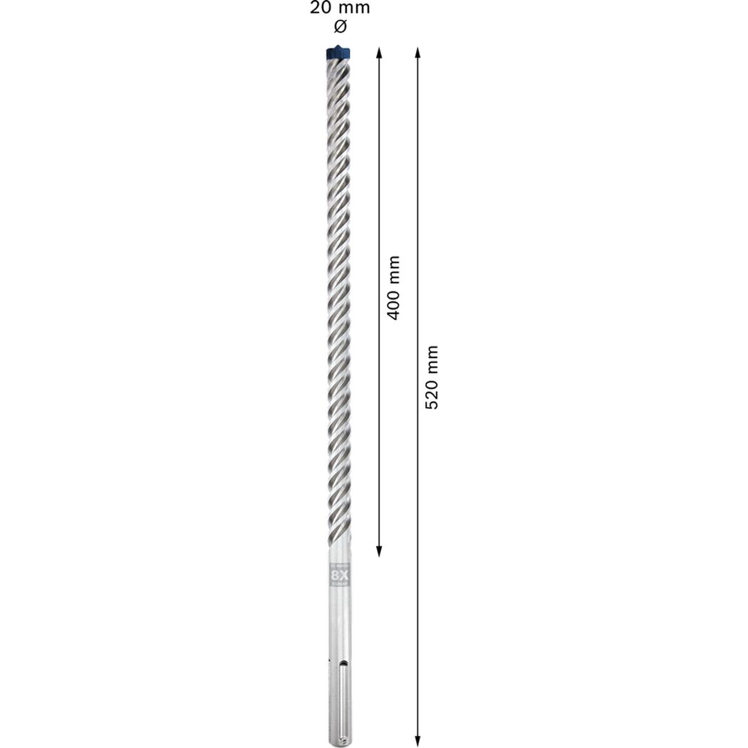 SDS max-8X Bohrer, 20 x 400 mm
