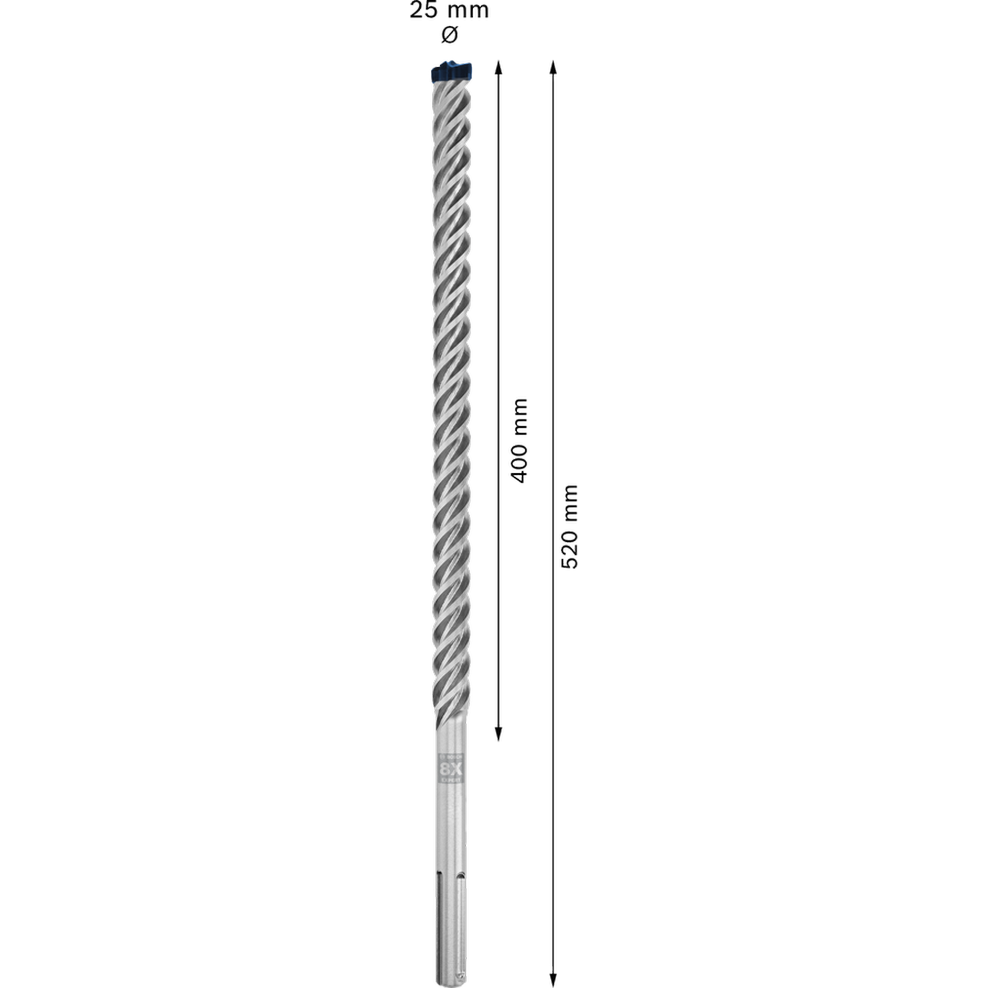 Hammerbohrer 'Expert SDS max-8X' Ø 25 x 400 x 520 mm + product picture