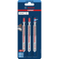 Stichsägeblatt 'Expert Plastic Composites Clean T 301 CHM' 117 mm 3-teilig