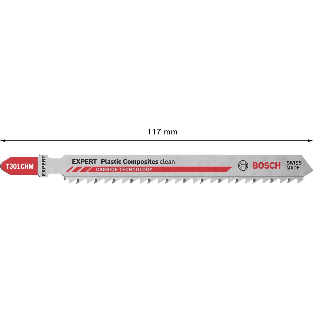 Bosch Stichsägeblatt T301CHM, 117 mm