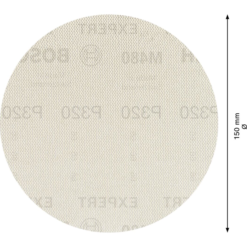 Schleifnetz 'Expert M480' für Exzenterschleifer Ø 150 mm G 320 5 Stück