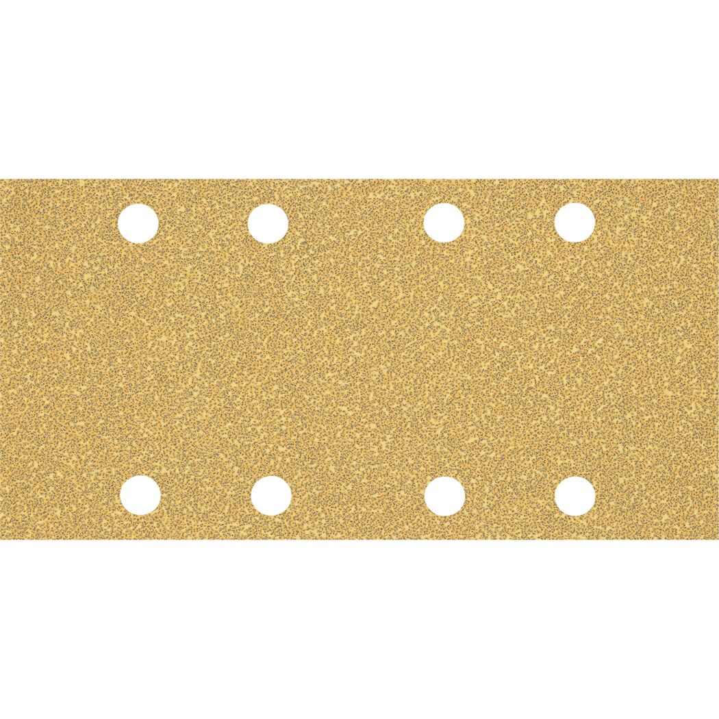 Schleifpapier mit sechs Löchern