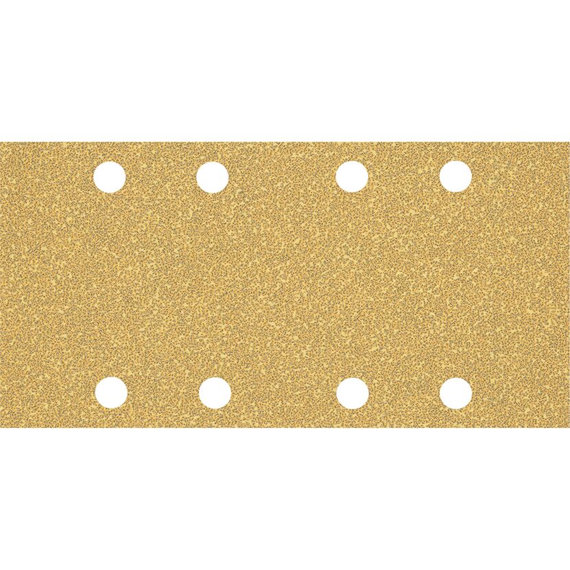 Schleifpapier mit sechs Löchern