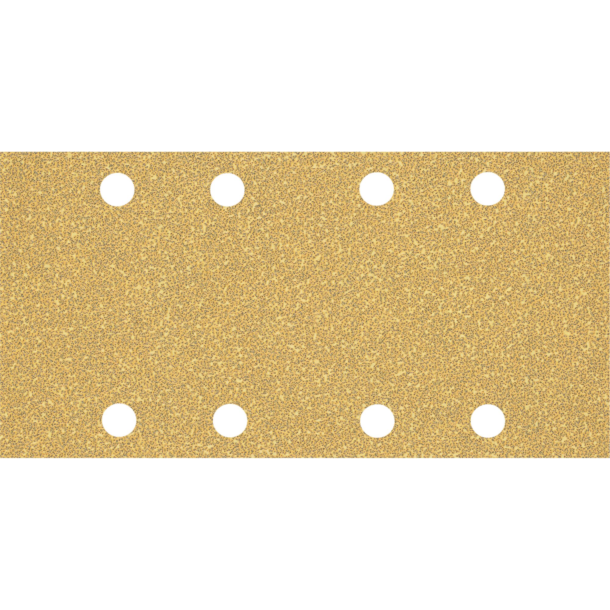 Schleifpapier mit sechs Löchern