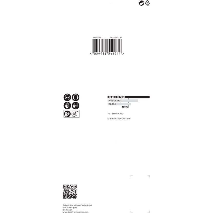 Bosch Expert C470 Schleifblätter