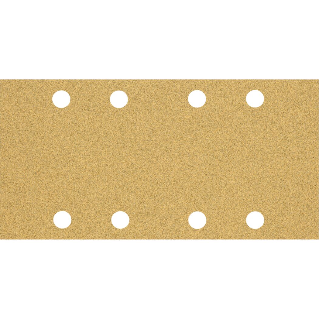 Schleifpapier mit sechs Löchern