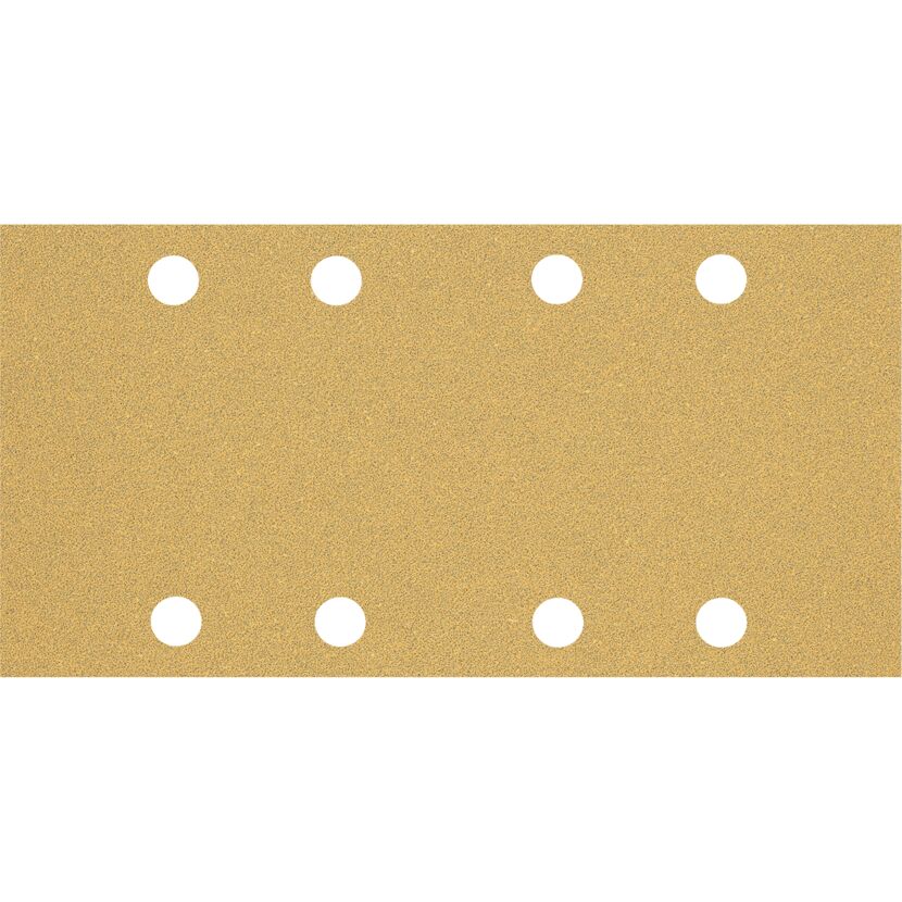 Schleifpapier mit sechs Löchern
