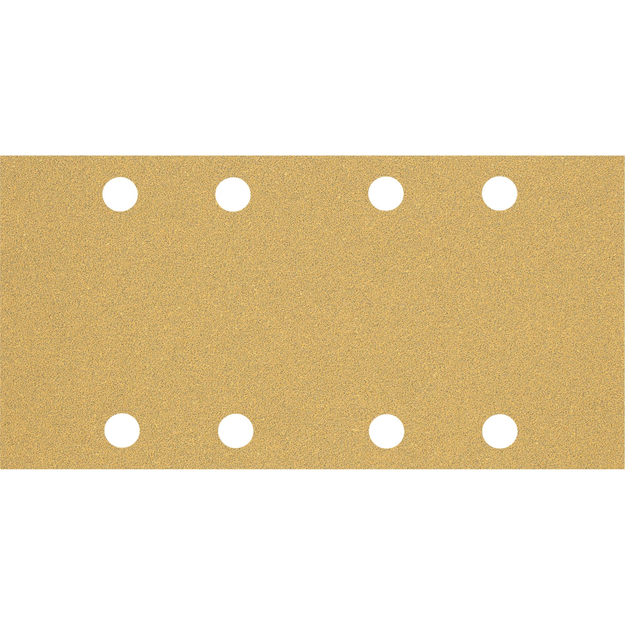 Schleifpapier mit sechs Löchern