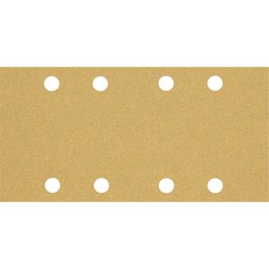 Schwingschleifpapier 'Expert C470' Klett 8 Löcher 93 x 186 mm G 60, 10-teilig
