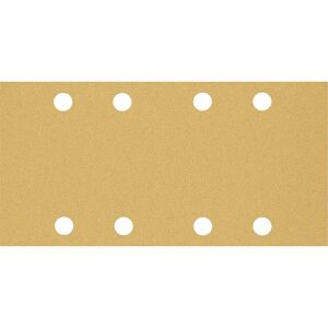 Schwingschleifpapier 'Expert C470' Klett 8 Löcher 93 x 186 mm G 80, 10-teilig