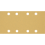 Schwingschleifpapier 'Expert C470' Klett 8 Löcher 93 x 186 mm G 80, 10-teilig