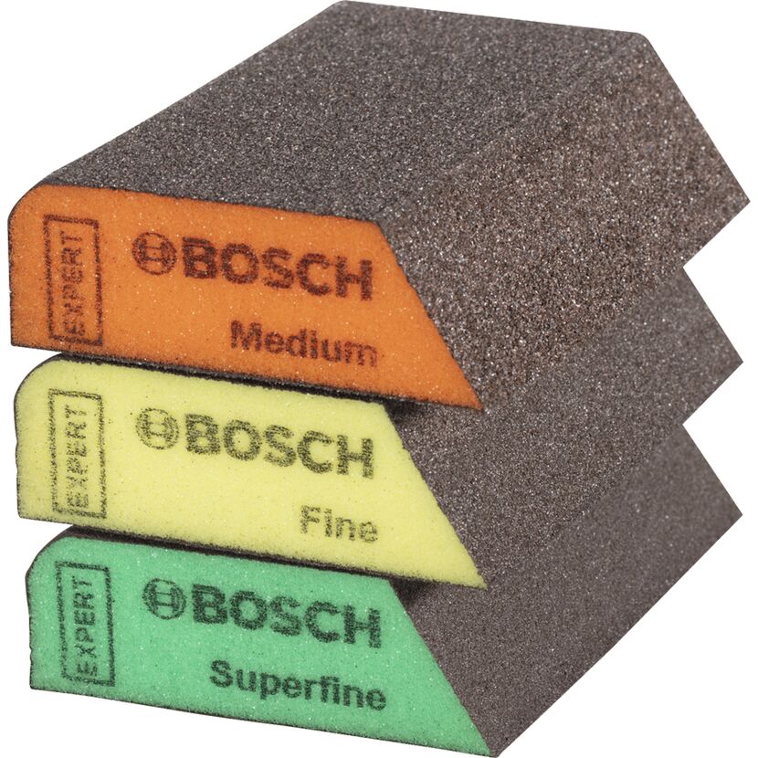 Schleifblock 'Expert S470 Combi' 69 x 97 x 26 mm 3-teilig
