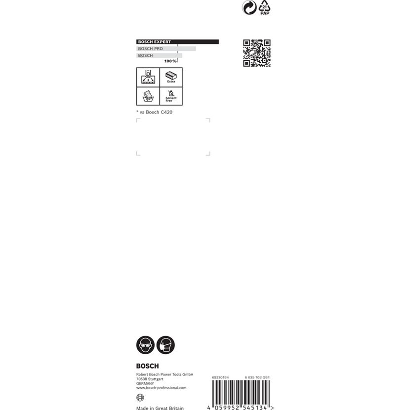 Schleifblock 'EXPERT S471 Standard' 26 x 69 x 97 mm 3-teilig