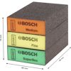 Schleifblock 'EXPERT S471 Standard' 26 x 69 x 97 mm 3-teilig