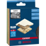 Schleifpad 'Expert S473 Flex' 98 x 120 x 13 mm 3-teilig