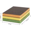 Schleifpad 'Expert S473 Flex' 98 x 120 x 13 mm 3-teilig