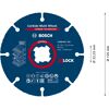 Bosch X-LOCK Carbide Multi Wheel, Durchmesser 125 mm
