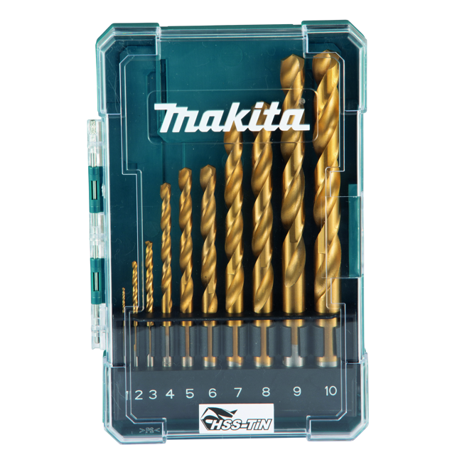 Bild von Bohrer-Set 'D-72849' HSS 10-teilig