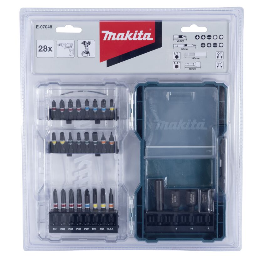 Makita Steckschlüsselset 28-teilig
