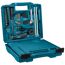 Makita Werkzeugkasten mit verschiedenen Werkzeugen.