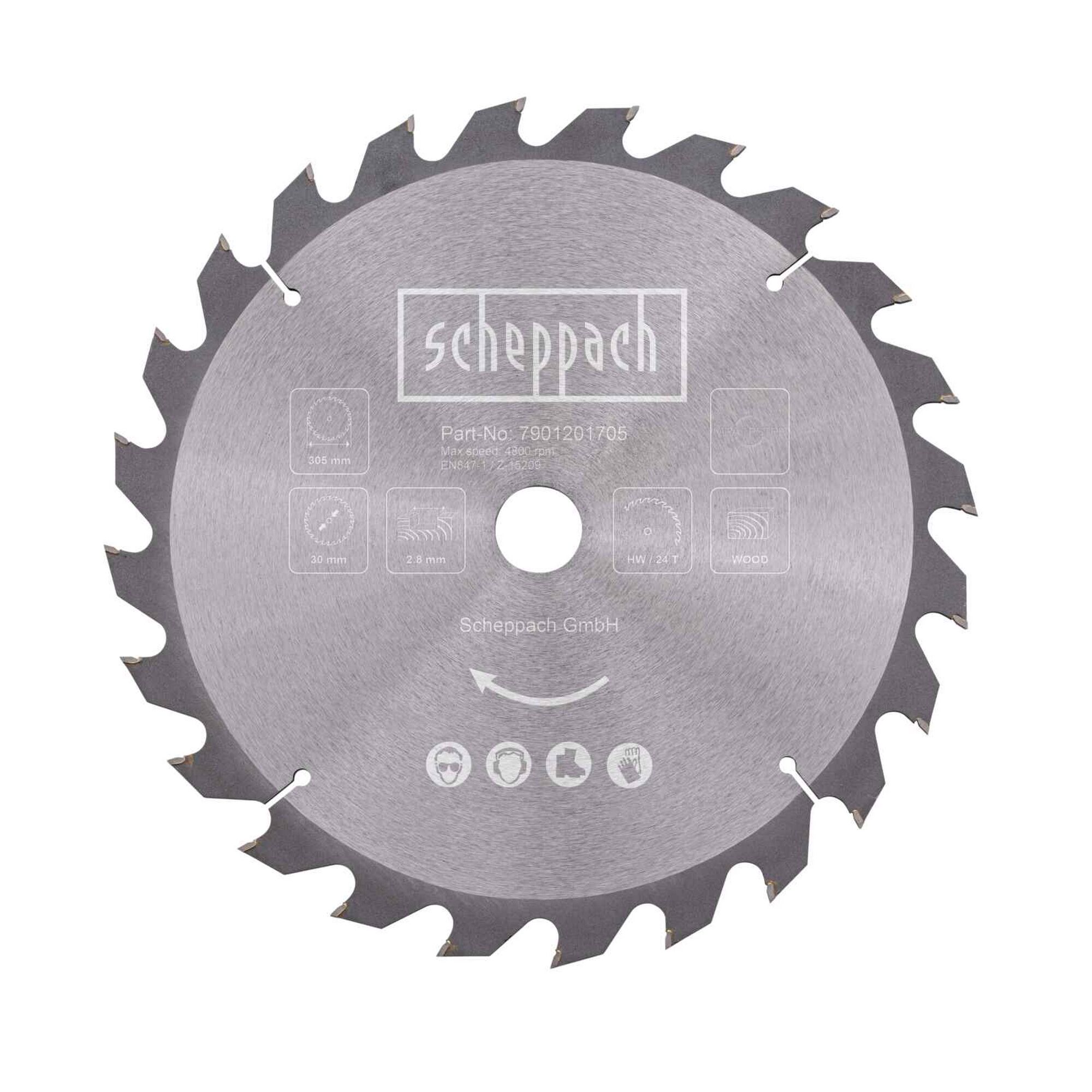 Scheppach Kreissägeblatt 305 x 30 x 3 mm