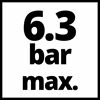 Maximaldruck 6,3 bar