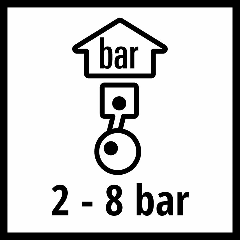 Druckluft 2-8 bar