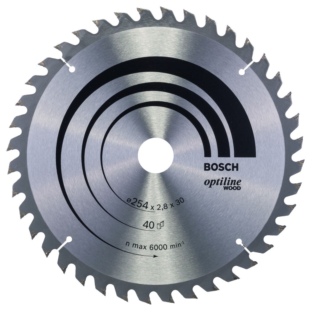 Bosch Optiline Wood Kreissägeblatt