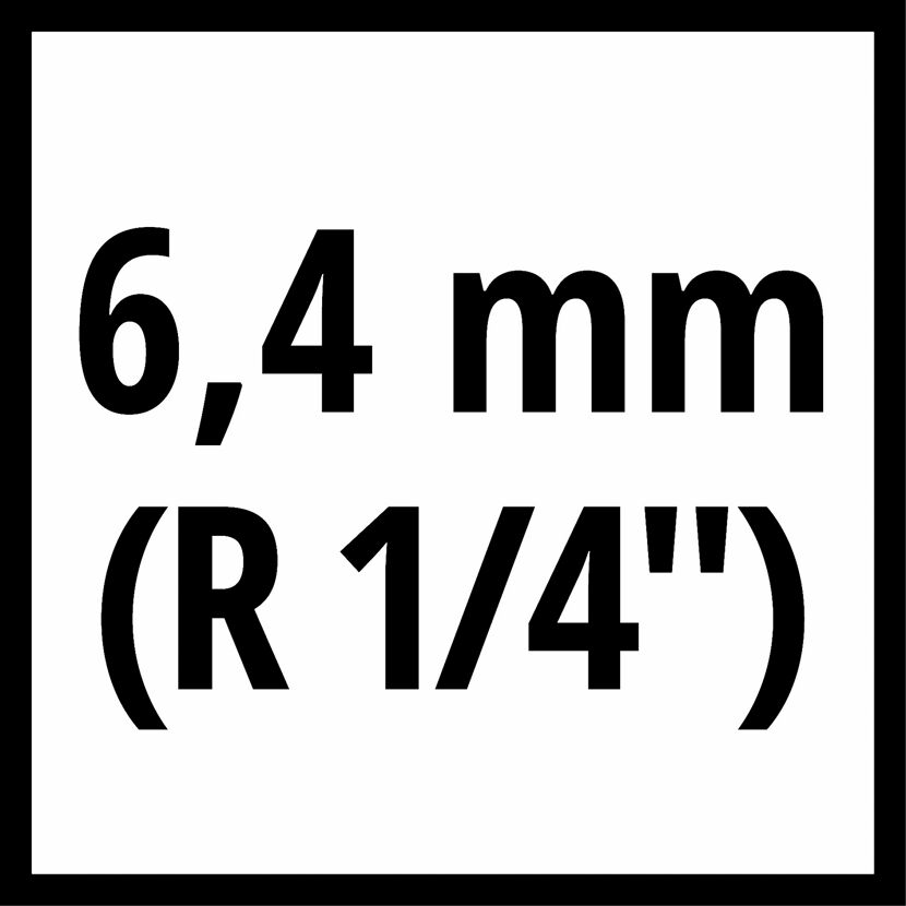 Druckminderer 6,4 mm (R 1/4")