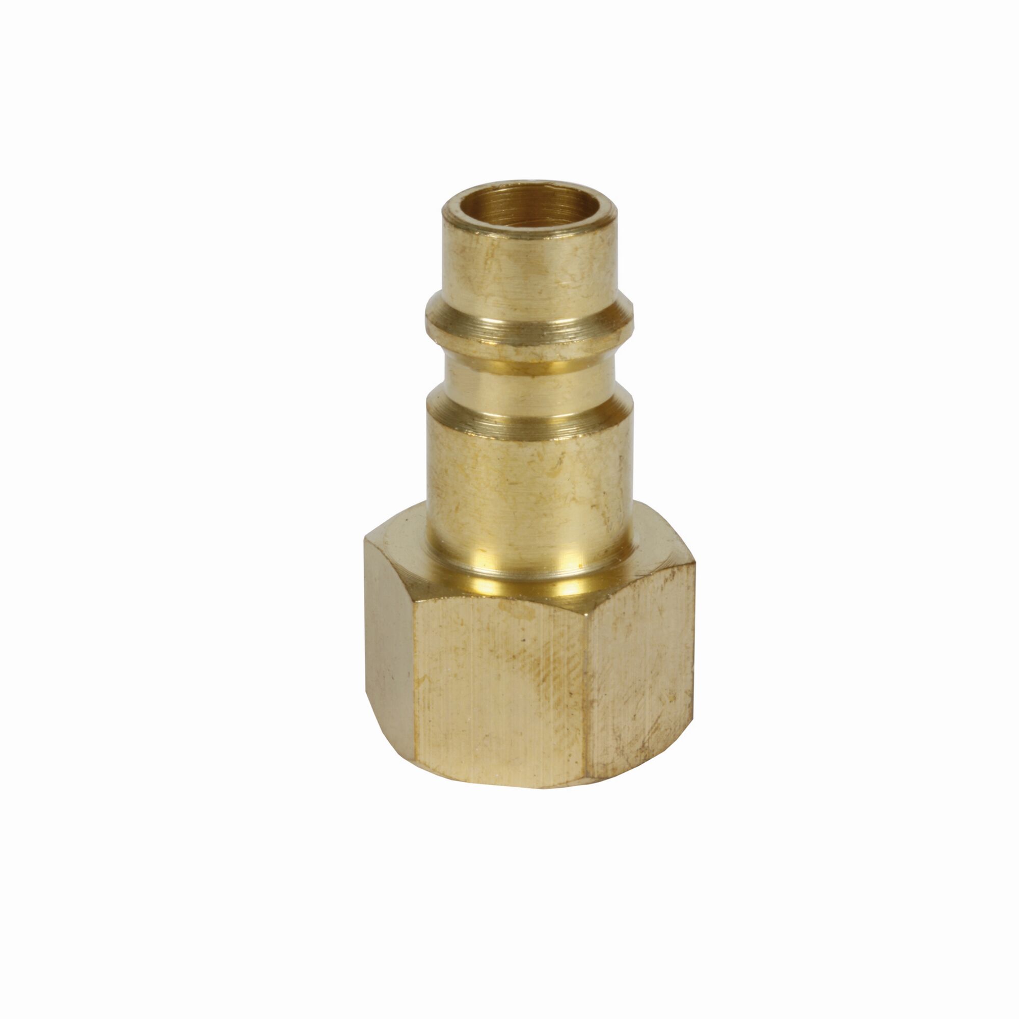 Messing Gewindestecknippel R1/4 IG