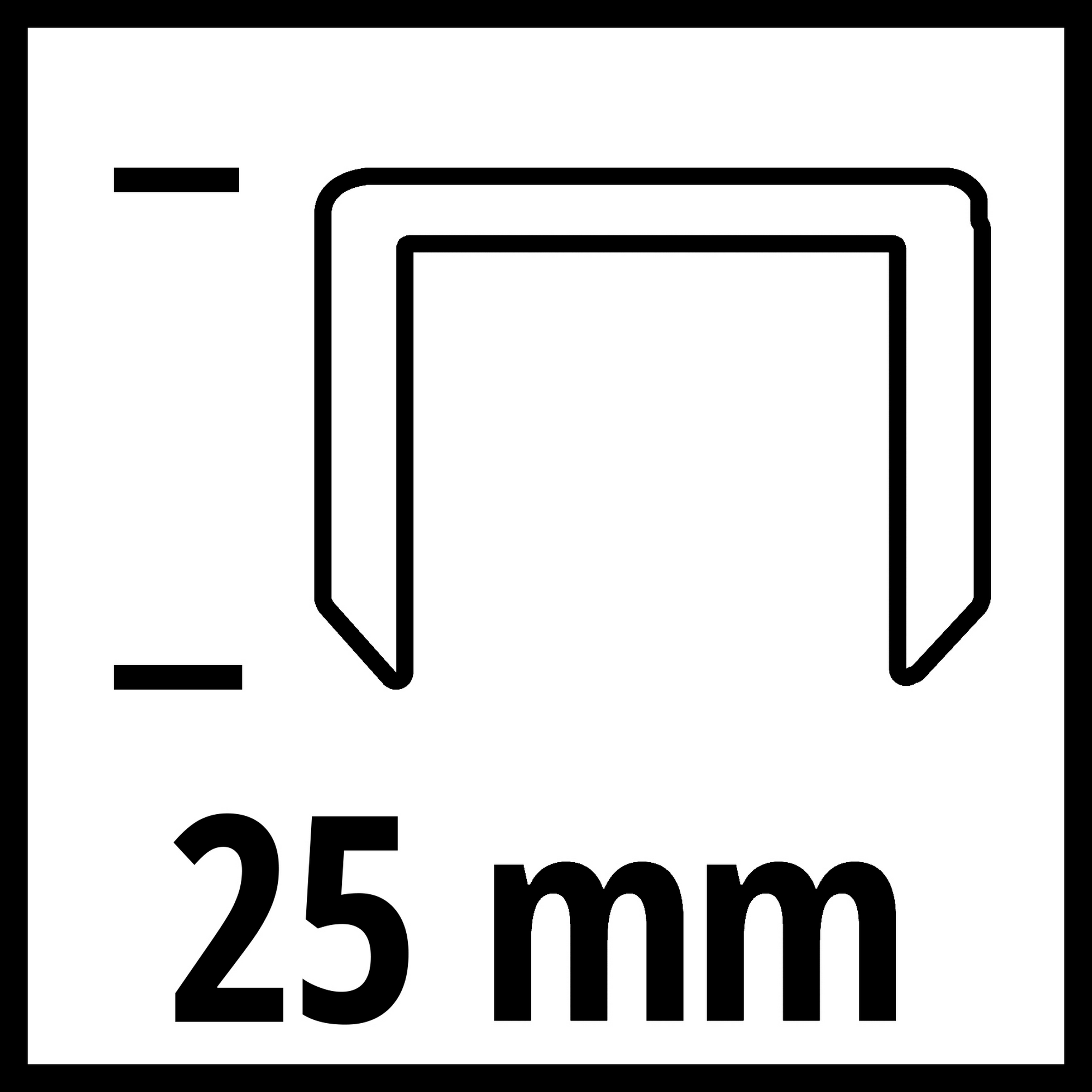 Klammern 7 x 25 mm für Druckluft-Tacker 3000 Stück