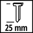 Nägel für Druckluft-Tacker 25 mm 3000 Stück