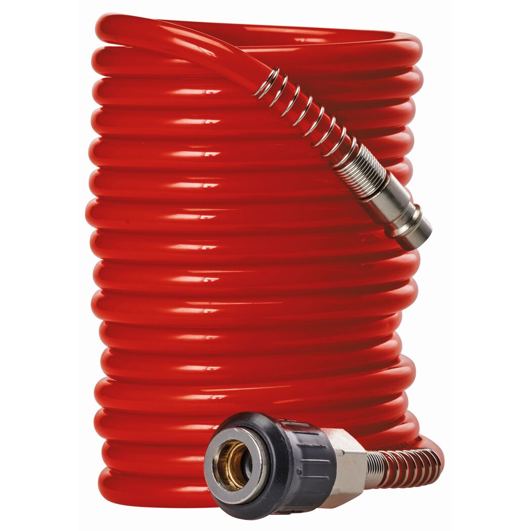Roter Spiralschlauch 4 m