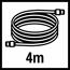 Aufgerollter Spiralschlauch, 4 m lang