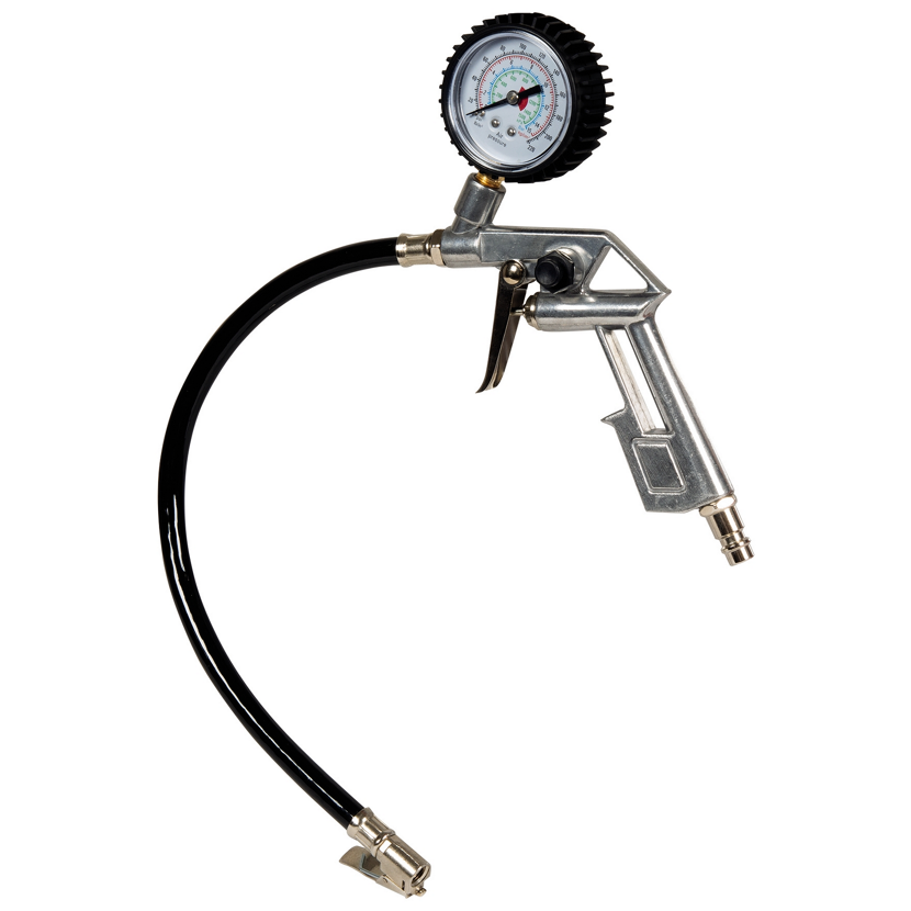 Druckluftpistole mit Manometer