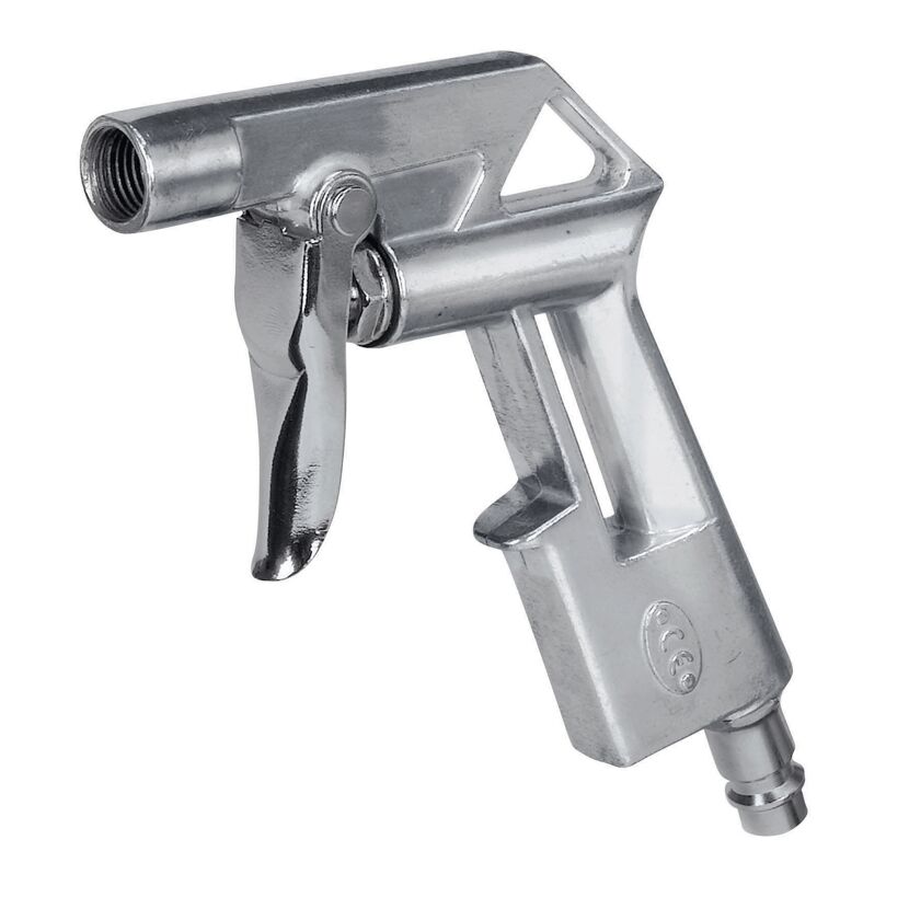 Druckluftpistole aus Druckluftset
