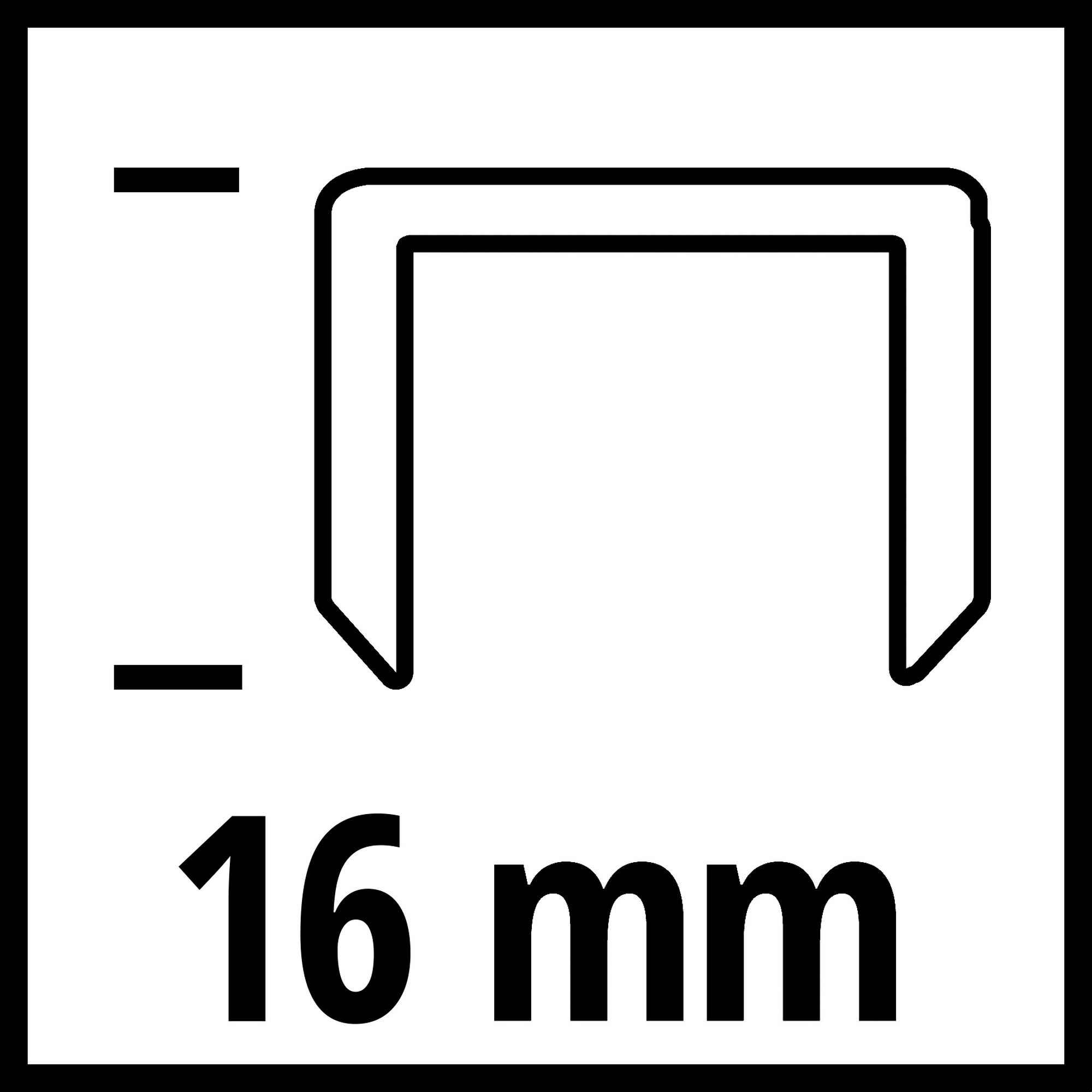 Klammern 5,7 x 16 mm für Druckluft-Tacker 3000 Stück