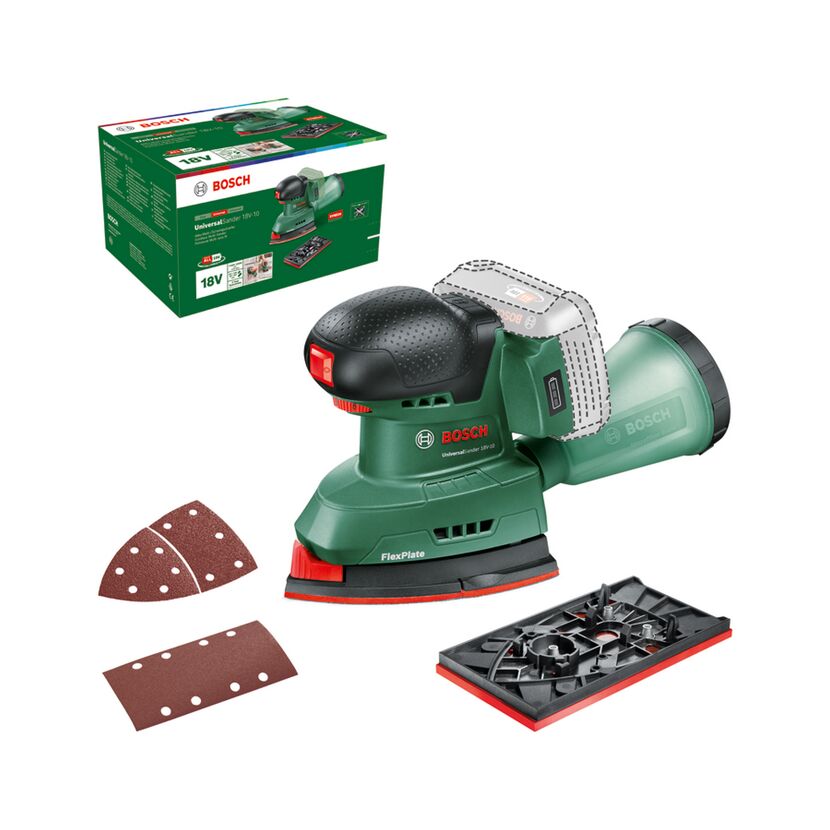 Bosch Universalschleifer 18V-10 mit Zubehör