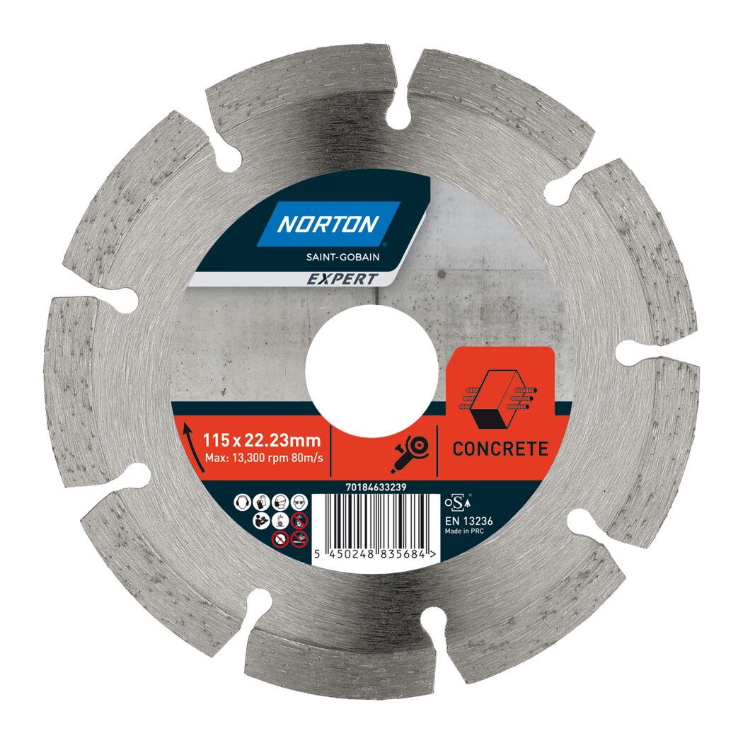 Norton Diamant-Trennscheibe für Beton