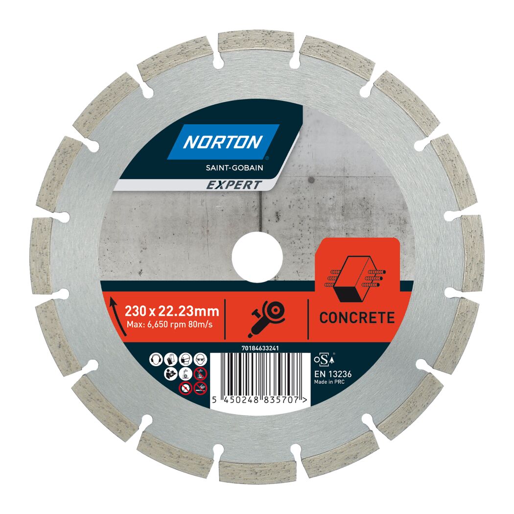 Norton Expert Diamant-Trennscheibe für Beton